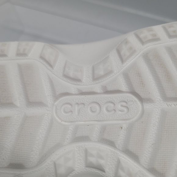 Crocs SpecialistII 204590-100 White Professional Slip on Comfort Womens Sz 11 - Picture 7 of 7